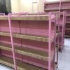 kệ gỗ khung sắt mâm gỗ