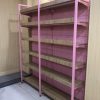 kệ khung sắt mâm gỗ 1